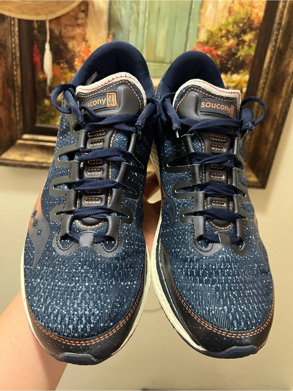 Saucony Freedom ISO 2 Navy Sneakers
